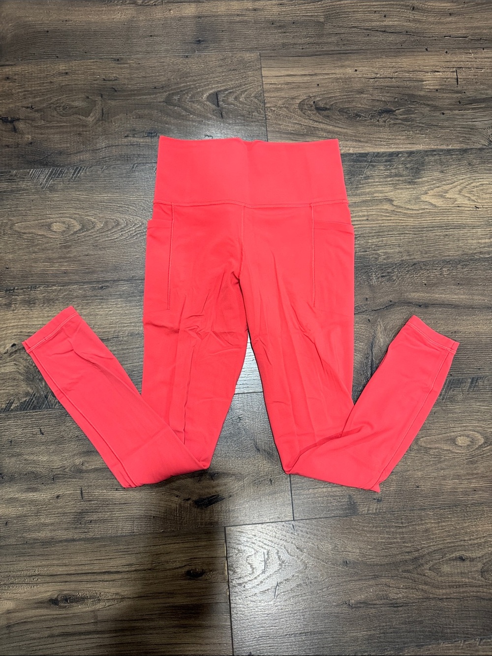 Athleta Salutation Stash High Rise Tight Leggings -Punch
